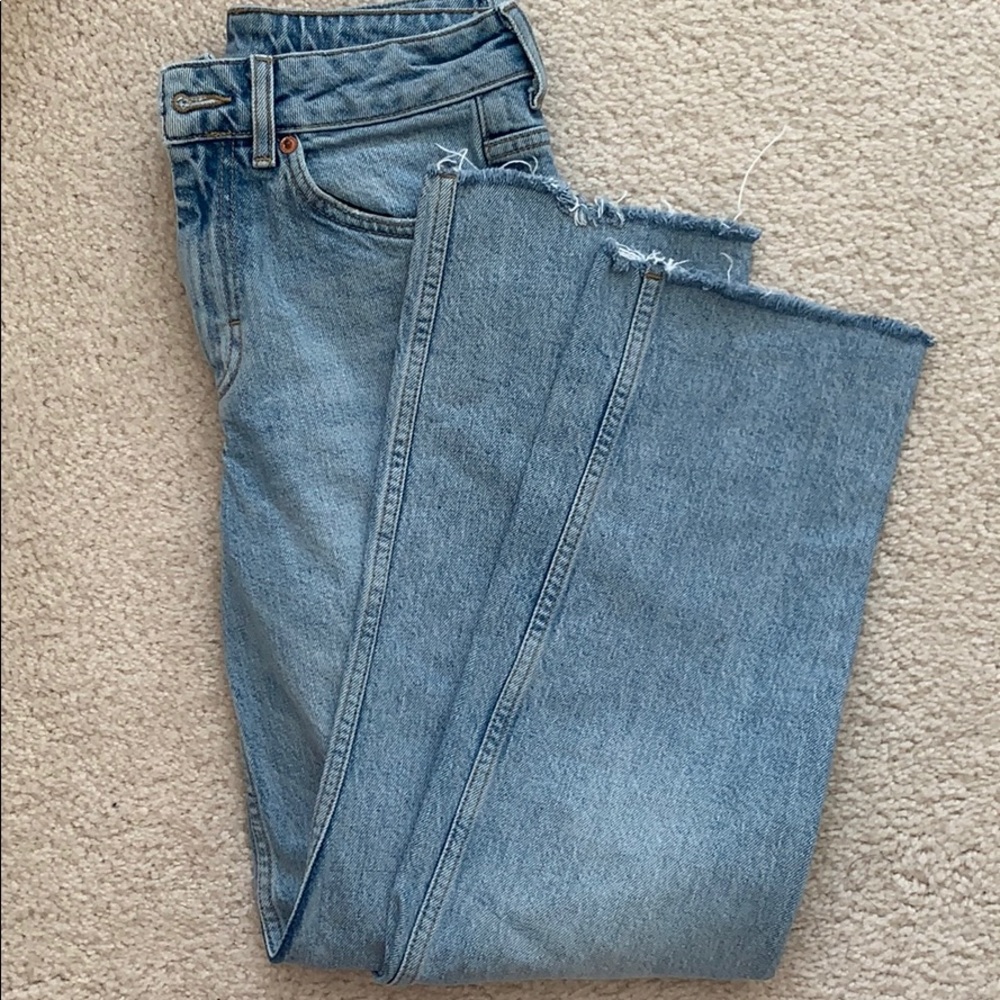 Light wash denim